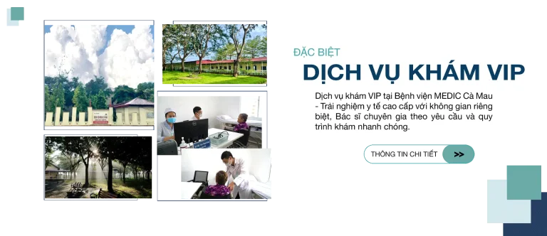 Dịch vụ khám VIP tại BV Medic Cà Mau