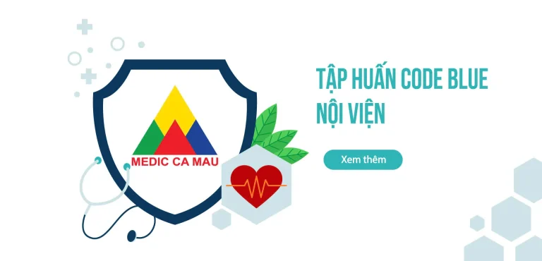 Bệnh viện Medic Cà Mau triển khai tập huấn Code Blue Nội viện