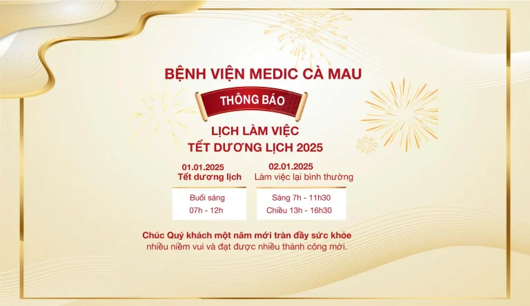 Thông báo lịch làm việc Tết dương lịch 2025