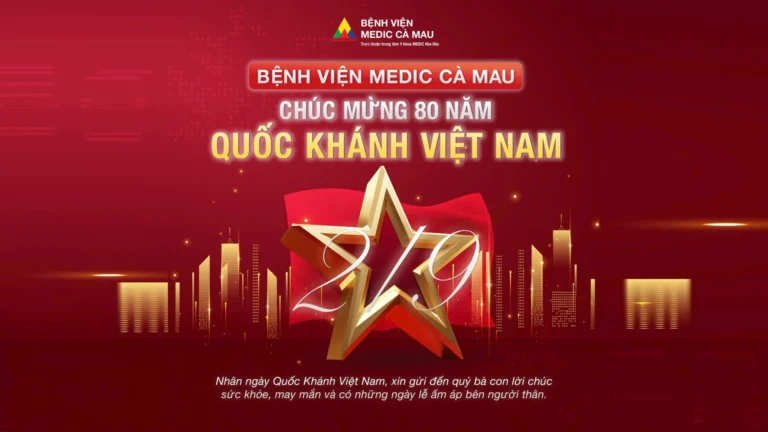 THÔNG BÁO LỊCH KHÁM CHỮA BỆNH LỄ QUỐC KHÁNH CỦA BỆNH VIỆN MEDIC CÀ MAU