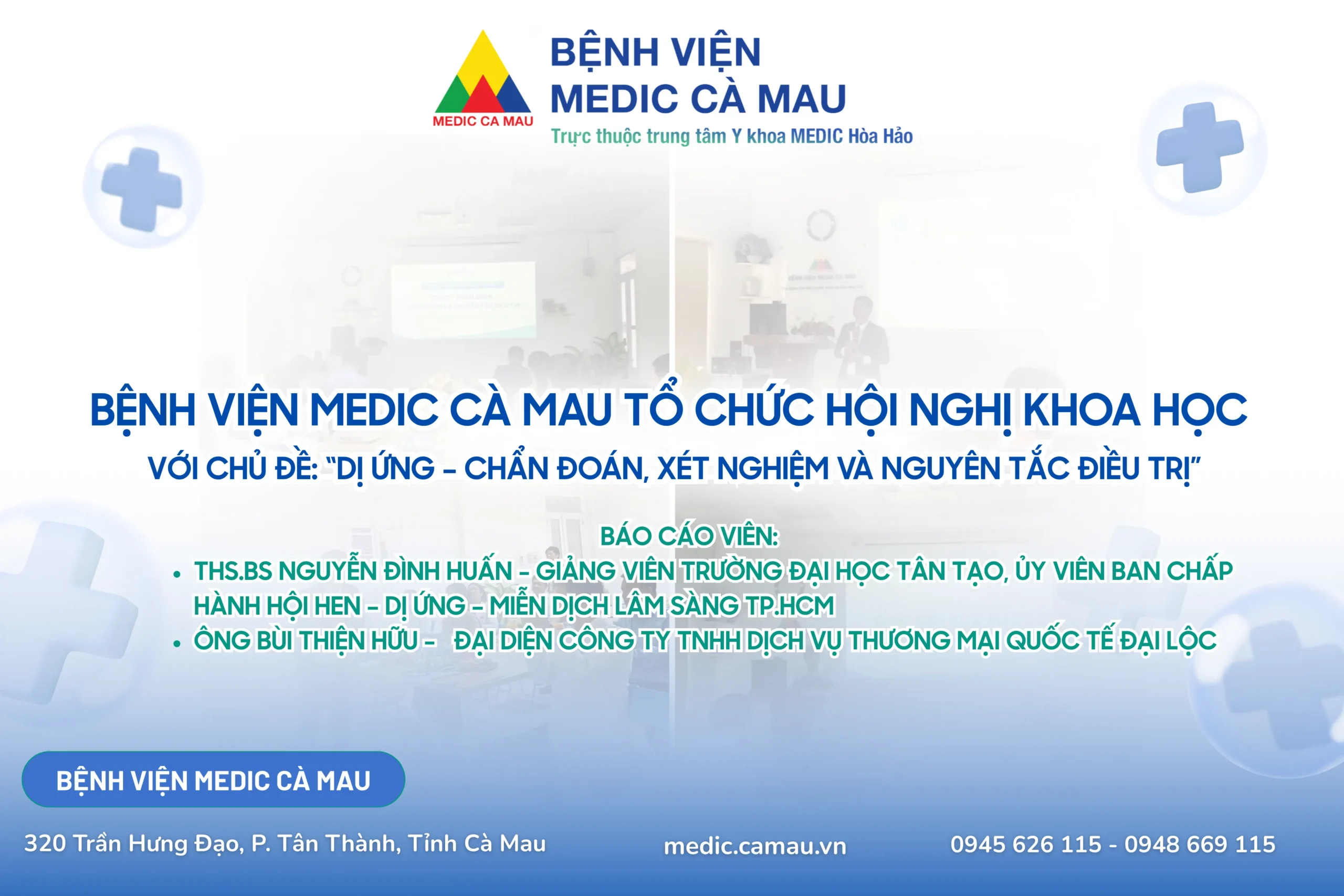 Hội nghị khoa học về dị ứng và ra mắt hệ thống xét nghiệm dị nguyên hiện đại
