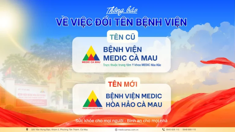 BỆNH VIỆN MEDIC HÒA HẢO CÀ MAU CHÍNH THỨC HOẠT ĐỘNG VỚI TÊN MỚI